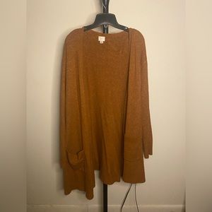 Rust brown cardigan from Target.
